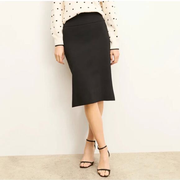 MM Lafleur Dresses & Skirts - M.M. LaFleur Harlem Skirt Black Jardigan Thick Knit Straight Pencil Skirt
